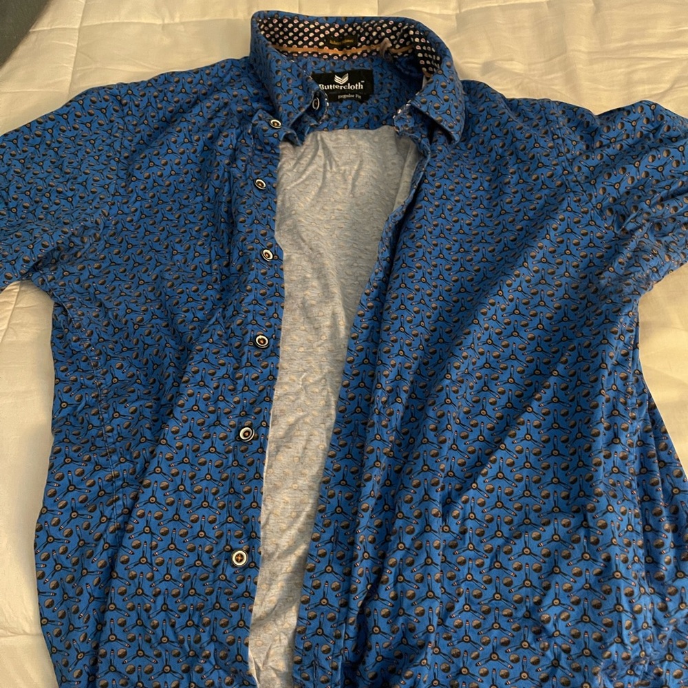 Buttercloth Short Sleeve Button Down